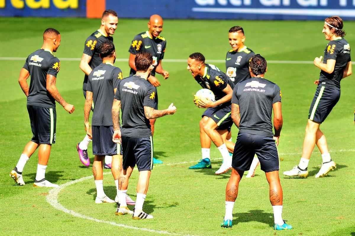 Nesta quarta-feira (09/11), Seleo Brasileira fez mais um treino no Mineiro e encerrou preparao para enfrentar a Argentina pelas Eliminatrias da Copa do Mundo