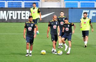 Nesta quarta-feira (09/11), Seleo Brasileira fez mais um treino no Mineiro e encerrou preparao para enfrentar a Argentina pelas Eliminatrias da Copa do Mundo