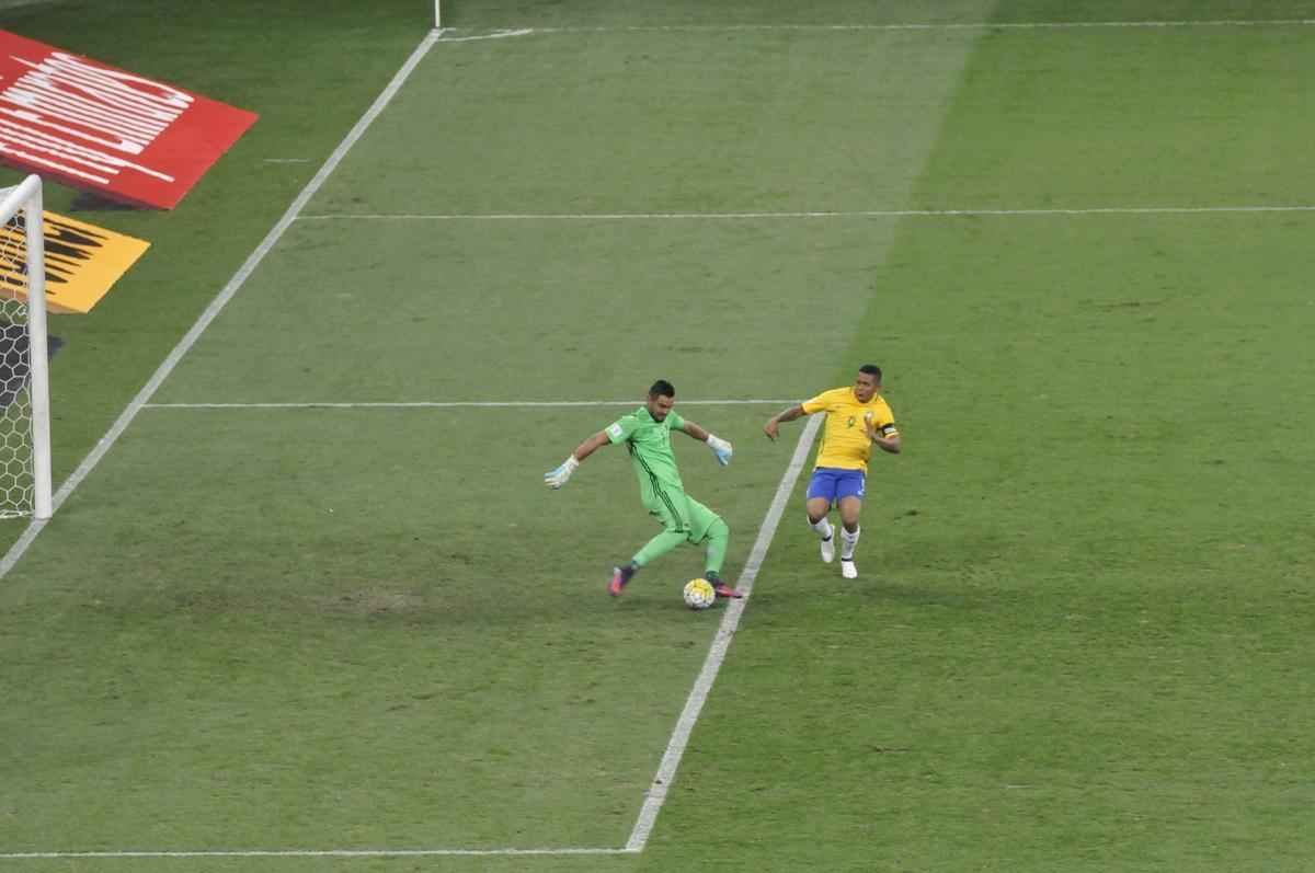 Fotos do primeiro tempo de Brasil x Argentina no Mineiro