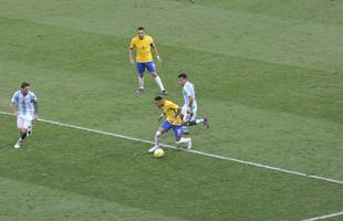 Fotos do primeiro tempo de Brasil x Argentina no Mineiro