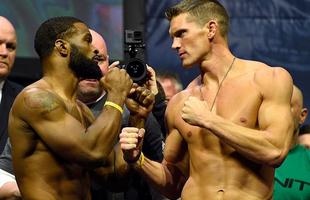 Pesagem do UFC 205, em Nova York - Tyron Woodley (77kg) x Stephen Thompson (76,7kg) 