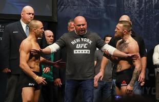 Pesagem do UFC 205, em Nova York - Eddie Alvarez (70,1kg) x Conor McGregor (70kg) 