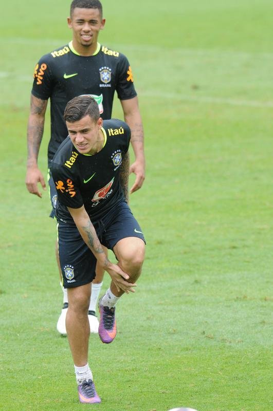 Em ltimo treino na Cidade do Galo, Seleo Brasileira deu sequncia  preparao para o duelo diante do Peru