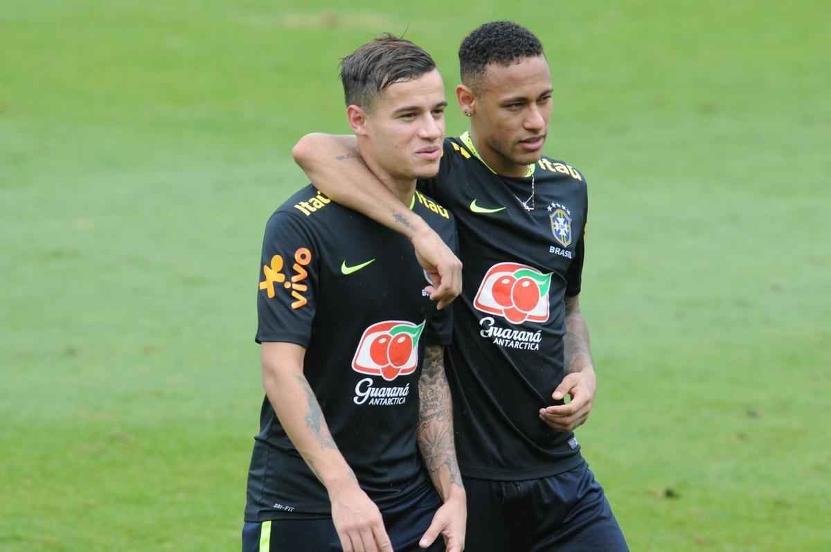 Em ltimo treino na Cidade do Galo, Seleo Brasileira deu sequncia  preparao para o duelo diante do Peru