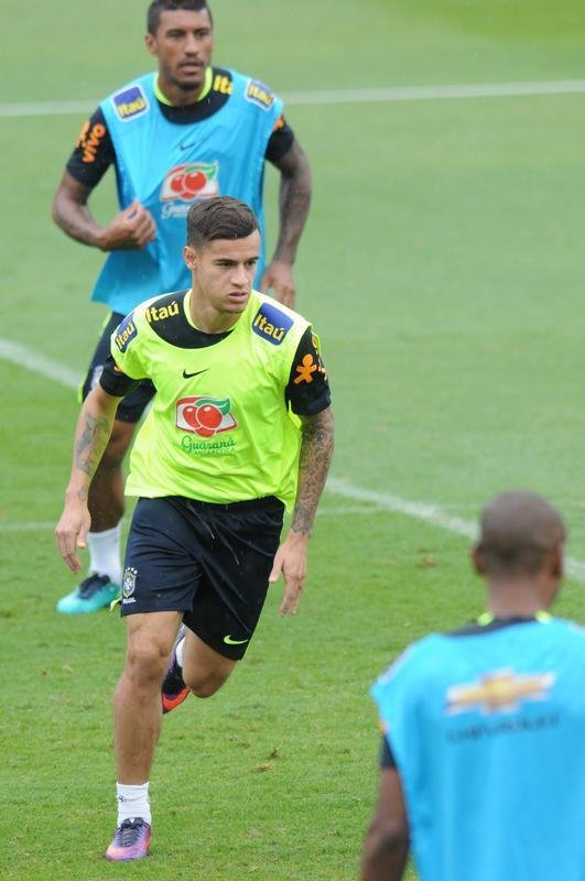 Em ltimo treino na Cidade do Galo, Seleo Brasileira deu sequncia  preparao para o duelo diante do Peru