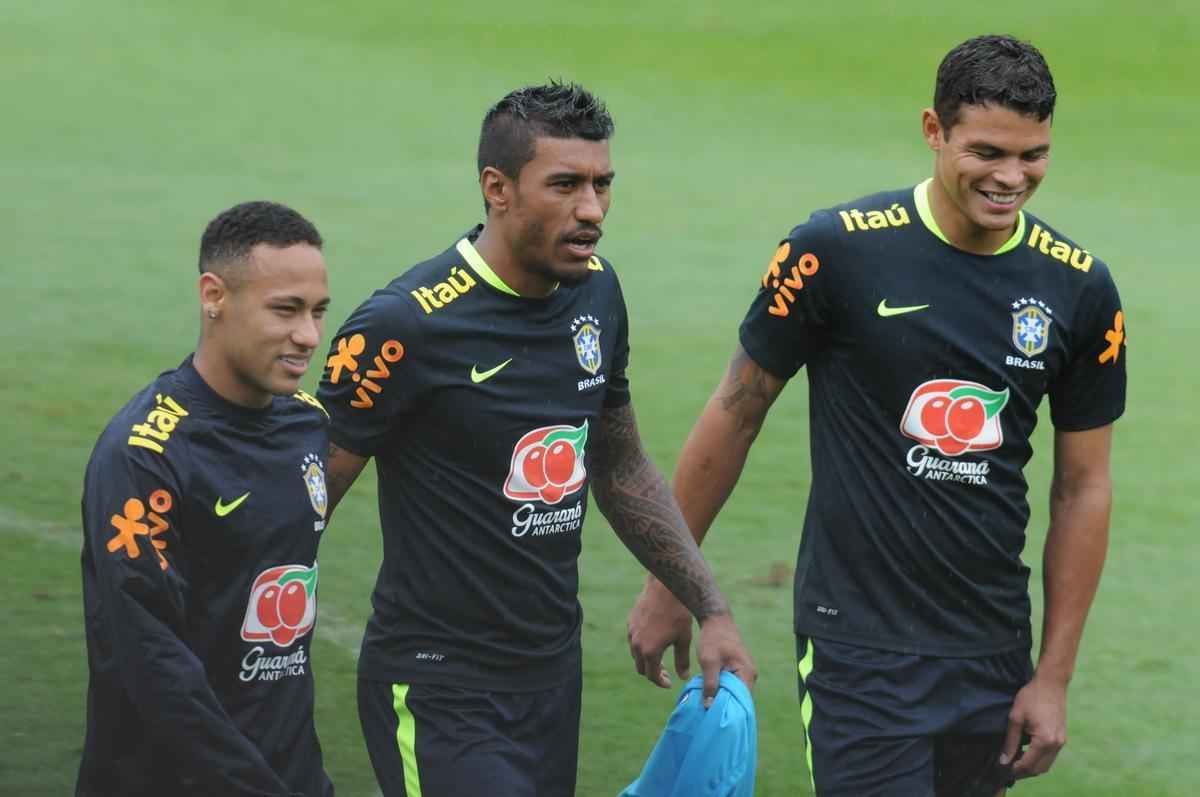 Em ltimo treino na Cidade do Galo, Seleo Brasileira deu sequncia  preparao para o duelo diante do Peru