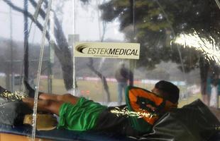 Amrica utiliza 'bolha de ar puro' para auxiliar e potencializar o tratamento de jogadores 