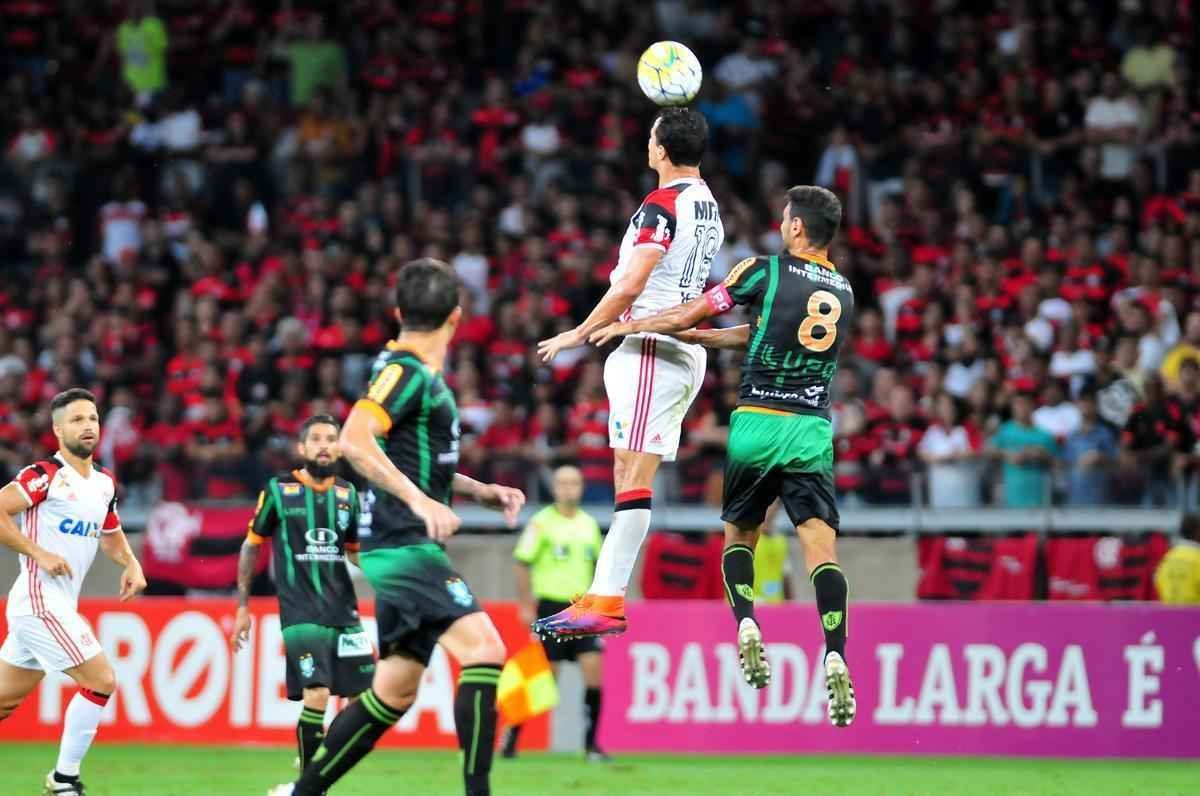 Amrica e Flamengo se enfrentam, no Mineiro, pela 35 rodada do Campeonato Brasileiro