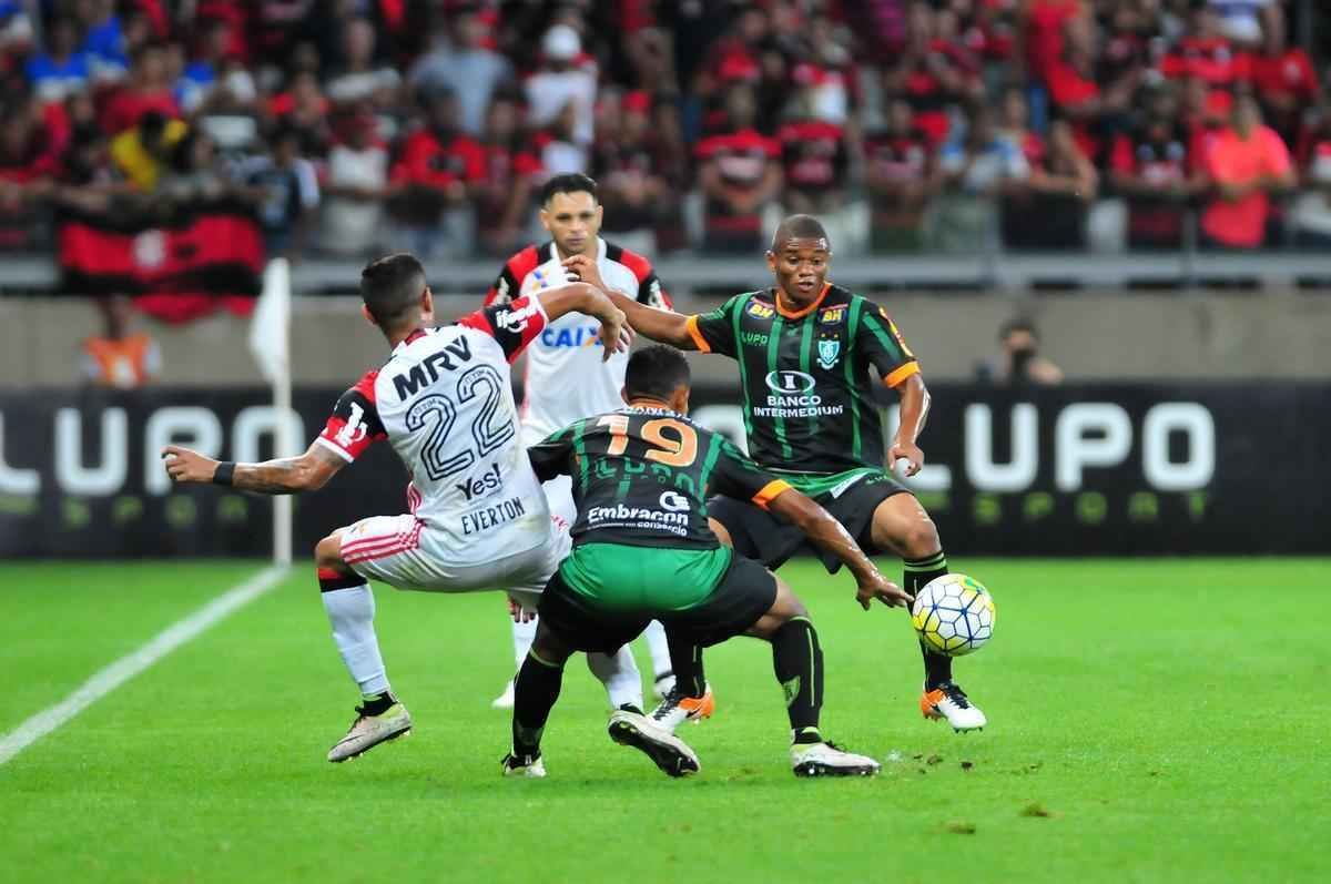 Amrica e Flamengo se enfrentam, no Mineiro, pela 35 rodada do Campeonato Brasileiro