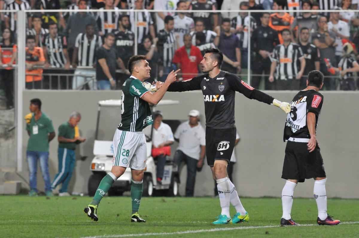 Imagens da partida entre Atltico e Palmeiras, no Independncia, pela 35 rodada do Brasileiro