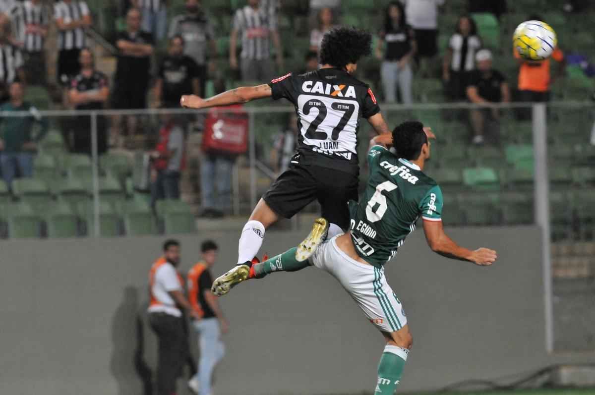 Imagens da partida entre Atltico e Palmeiras, no Independncia, pela 35 rodada do Brasileiro