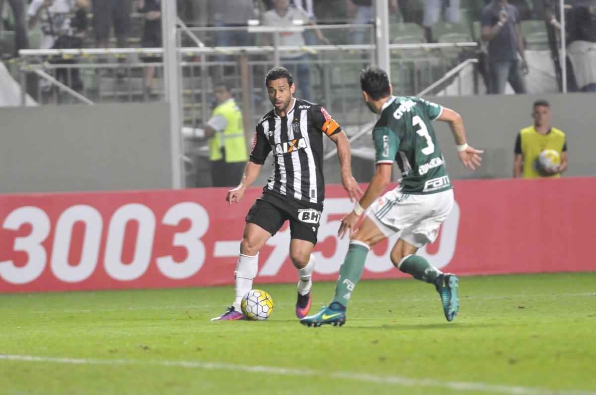 Imagens da partida entre Atltico e Palmeiras, no Independncia, pela 35 rodada do Brasileiro