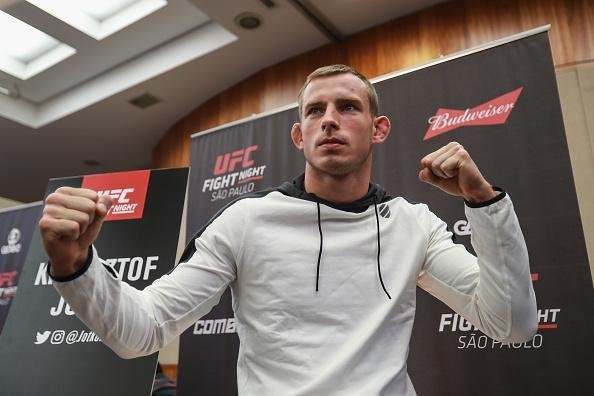Media Day do UFC em So Paulo - O polons Krzysztof Jotko