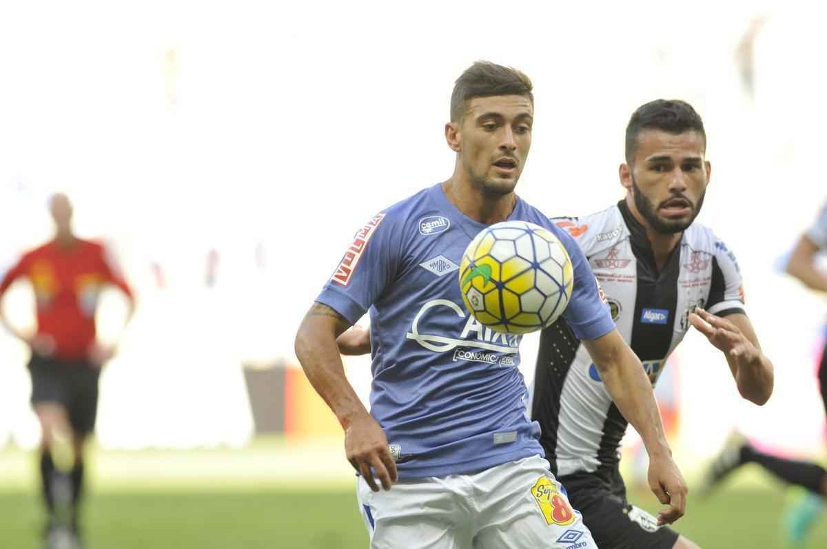 Confira imagens da partida entre Cruzeiro x Santos, no Mineiro