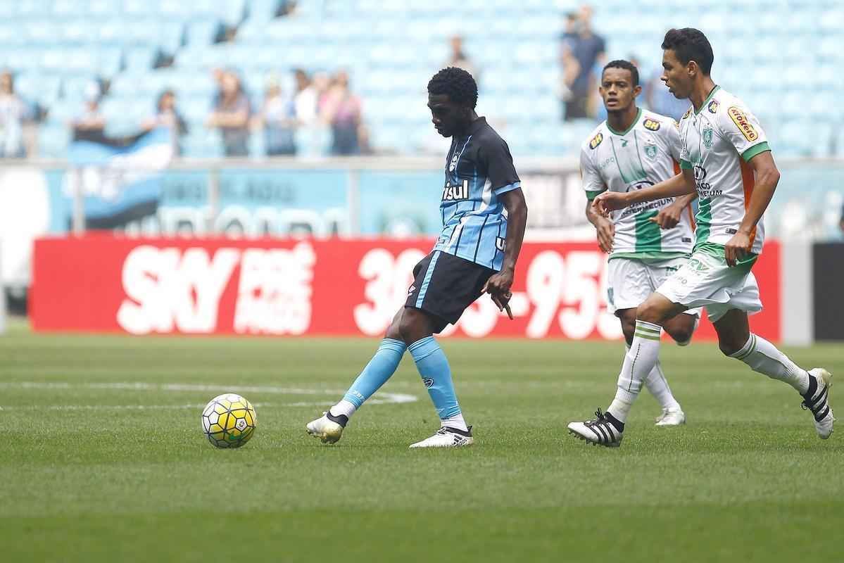 Amrica visitou o Grmio, no Rio Grande do Sul, e saiu derrotado por 3 a 0