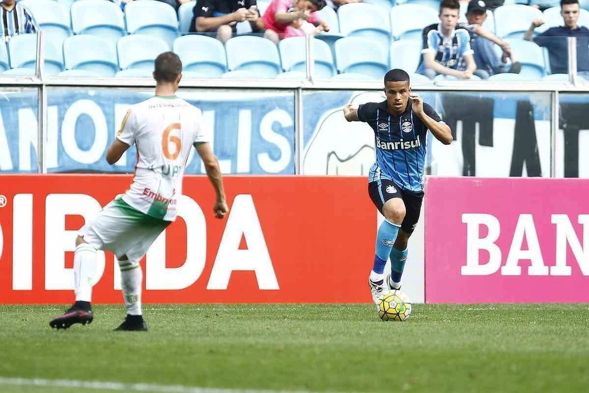 Amrica visitou o Grmio, no Rio Grande do Sul, e saiu derrotado por 3 a 0