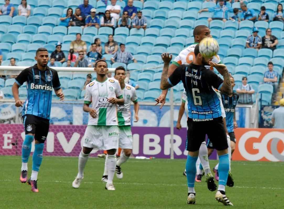 Amrica visitou o Grmio, no Rio Grande do Sul, e saiu derrotado por 3 a 0
