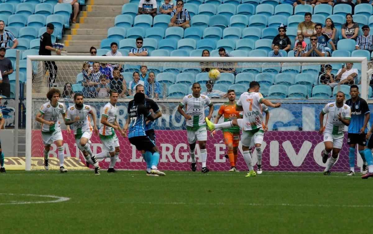 Amrica visitou o Grmio, no Rio Grande do Sul, e saiu derrotado por 3 a 0