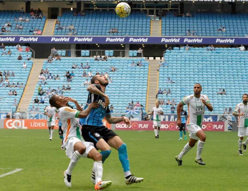 Amrica visitou o Grmio, no Rio Grande do Sul, e saiu derrotado por 3 a 0