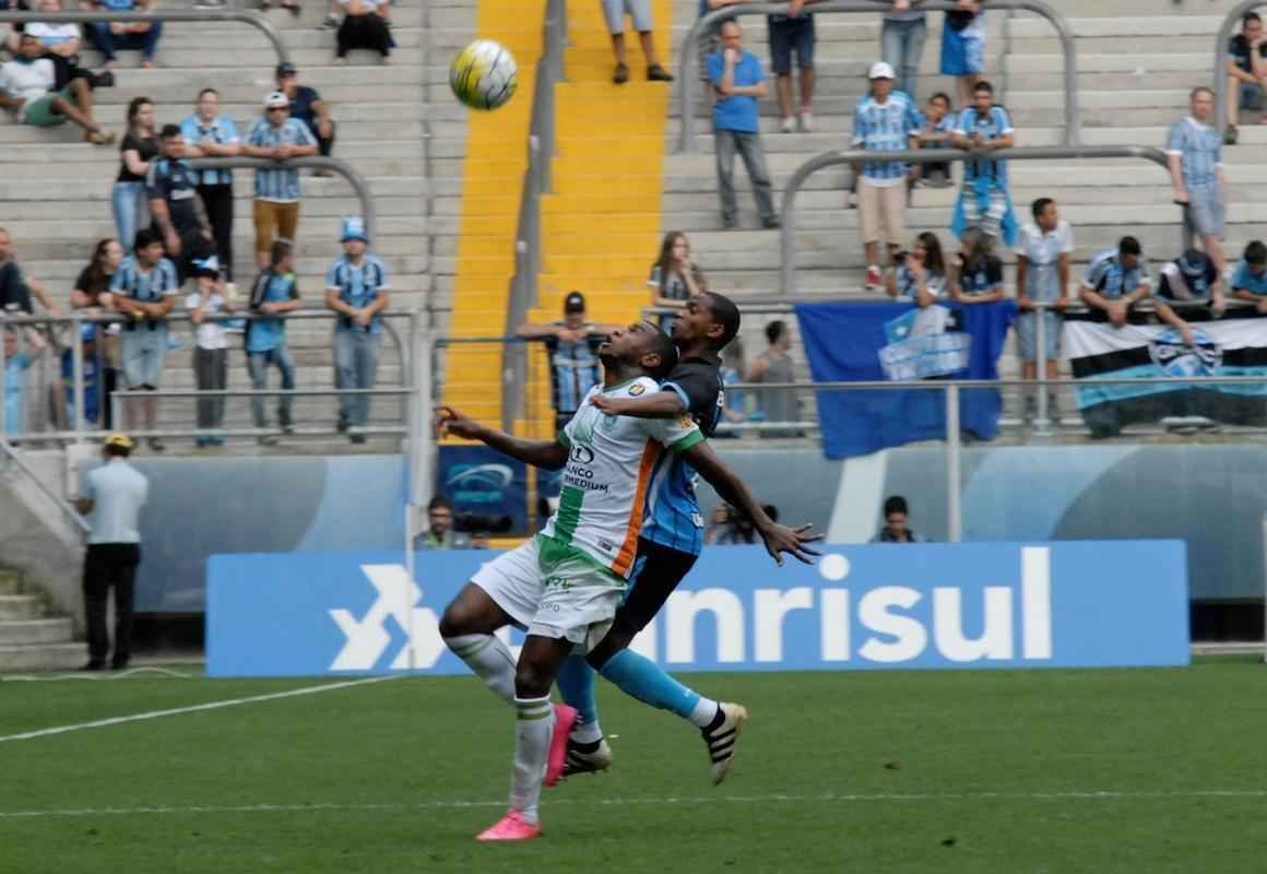 Amrica visitou o Grmio, no Rio Grande do Sul, e saiu derrotado por 3 a 0