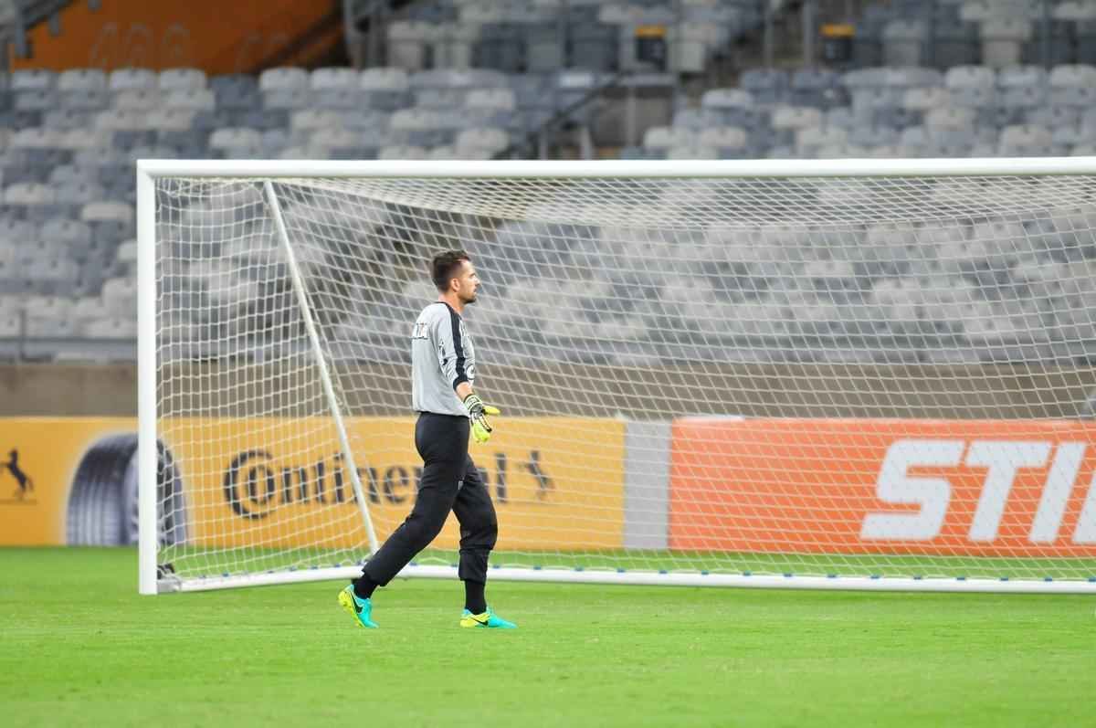Imagens do treino do Atltico no Mineiro