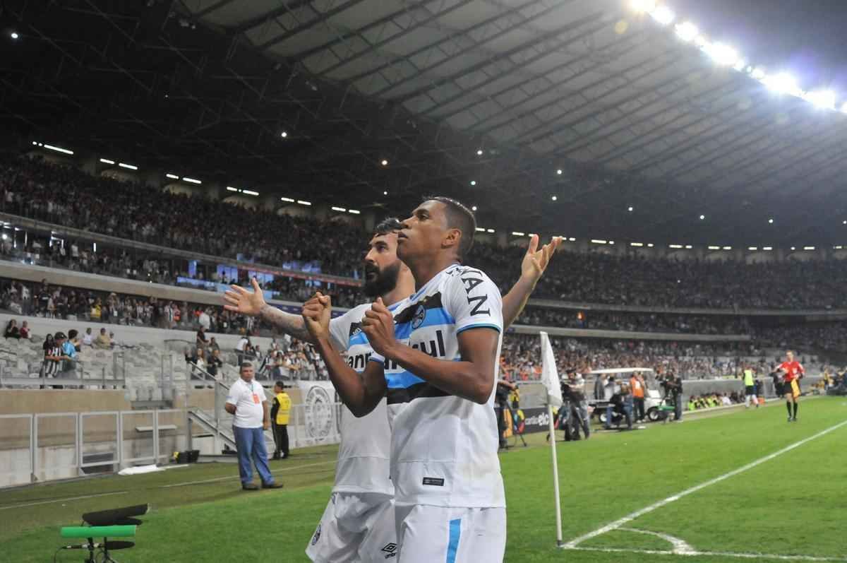 Pedro Rocha cala o Mineiro com primeiro gol do Grmio no jogo de ida da final da Copa do Brasil