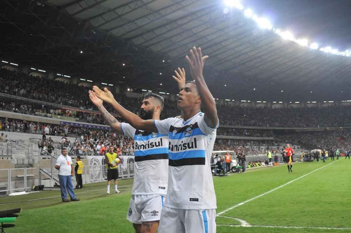 Pedro Rocha cala o Mineiro com primeiro gol do Grmio no jogo de ida da final da Copa do Brasil