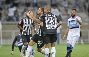 Gabriel marcou o gol de honra do Galo no Mineiro, no primeiro duelo da final, diminuindo para 2 a 1