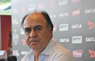 Tcnico Marcelo Oliveira deu entrevista de despedida na Cidade da Galo