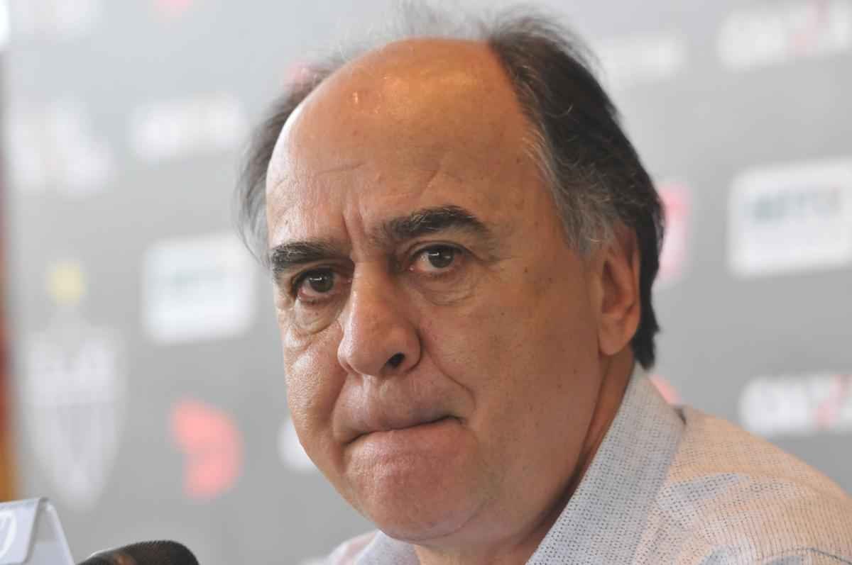 Tcnico Marcelo Oliveira deu entrevista de despedida na Cidade da Galo