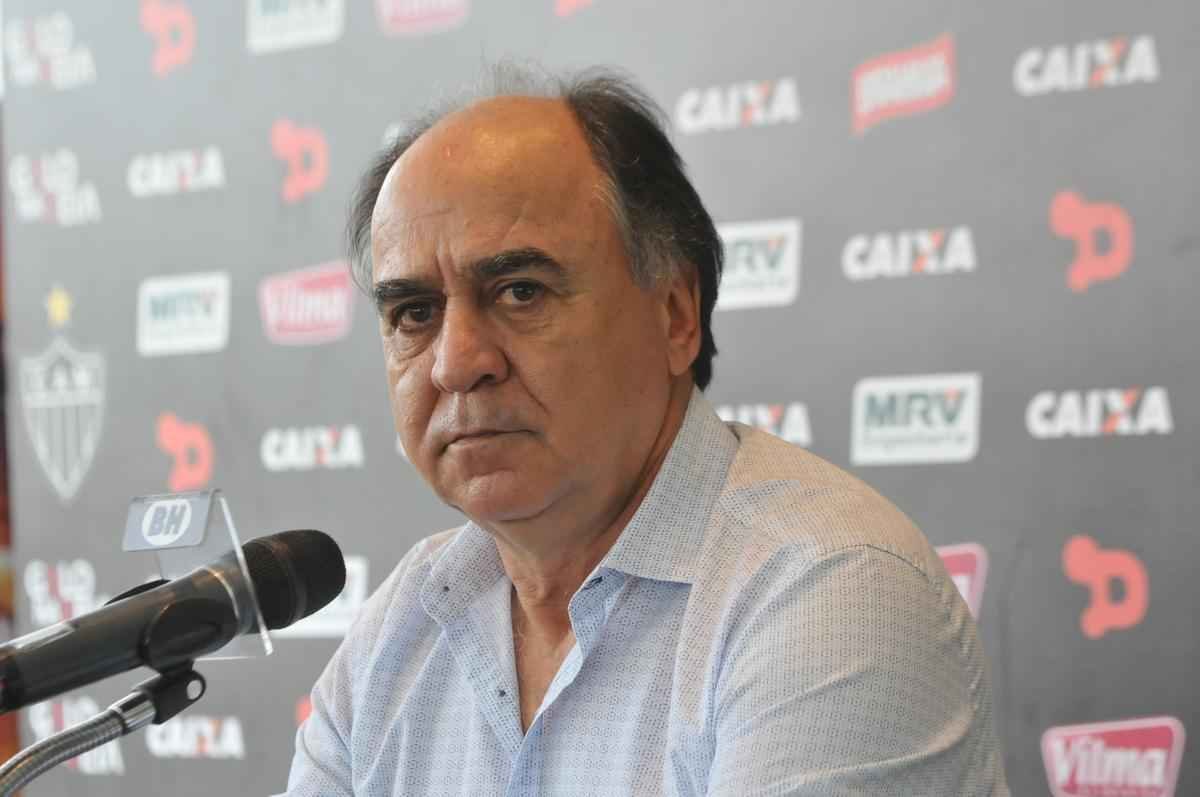 Tcnico Marcelo Oliveira deu entrevista de despedida na Cidade da Galo