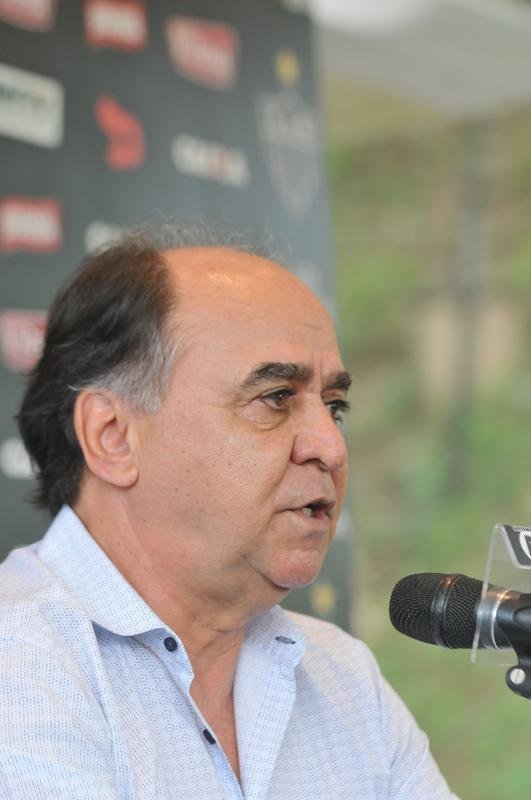 Tcnico Marcelo Oliveira deu entrevista de despedida na Cidade da Galo
