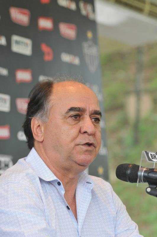 Tcnico Marcelo Oliveira deu entrevista de despedida na Cidade da Galo