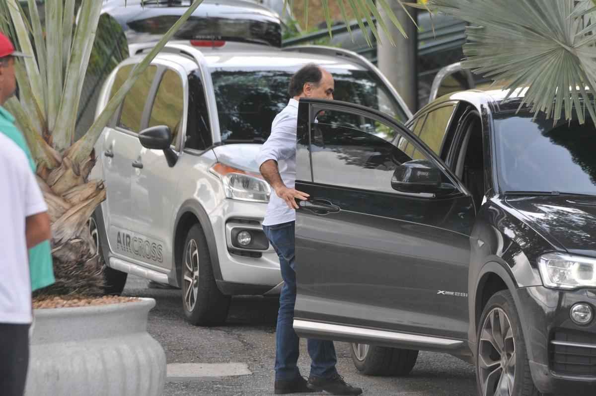 Tcnico Marcelo Oliveira deu entrevista de despedida na Cidade da Galo