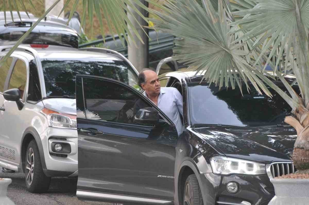 Tcnico Marcelo Oliveira deu entrevista de despedida na Cidade da Galo