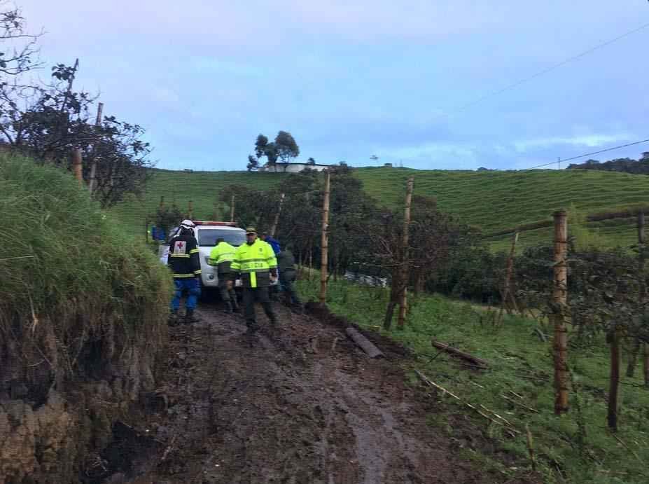 Imagens do local onde caiu o avio da Chapecoense, no municpio colombiano de La Unin