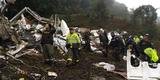 Imagens do local onde caiu o avi�o da Chapecoense, no munic�pio colombiano de La Uni�n