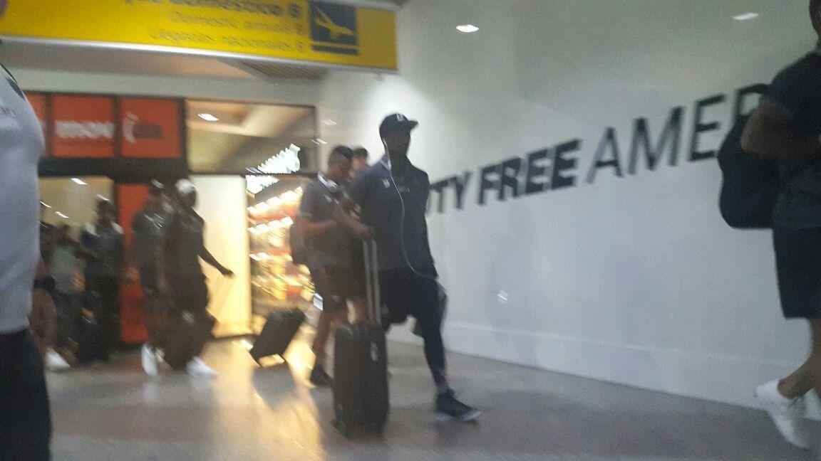 Jogadores desembarcaram na tarde desta tera-feira, em Porto Alegre 