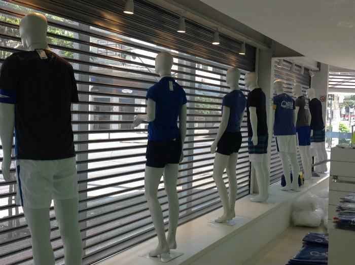 Fotos da Cruzeiro Official Store (crdito: Cruzeiro/Divulgao)