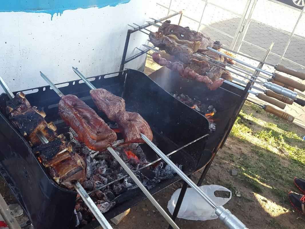 Ambiente na Arena antes da final da Copa do Brasil entre Grmio e Atltico