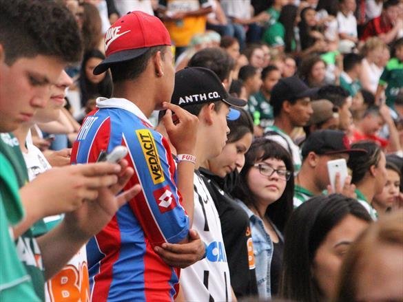 Na noite em que o Estdio Couto Pereira, em Curitiba, receberia a final da Copa Sul-Americana entre Atltico Nacional de Medelln e Chapecoense, torcedores da capital paranaense foram ao estdio rezar pelas vtimas do acidente areo na Colmbia. Ao todo, 71 pessoas morreram na queda do avio do clube catarinense
