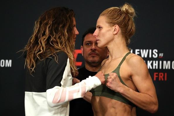 Pesagem do UFC Fight Night em Albany -Justine Kish (52,8kg) x Ashley Yoder (52,3kg)