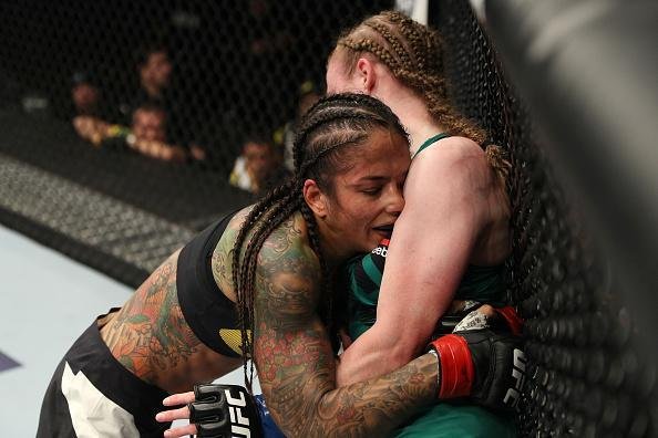 Por deciso unnime (triplo 30 a 27), Ju Thai derrotou a norte-americana J. J. Aldrich no UFC Fight Night 102 e se recuperou da derrota de abril para Carla Esparza