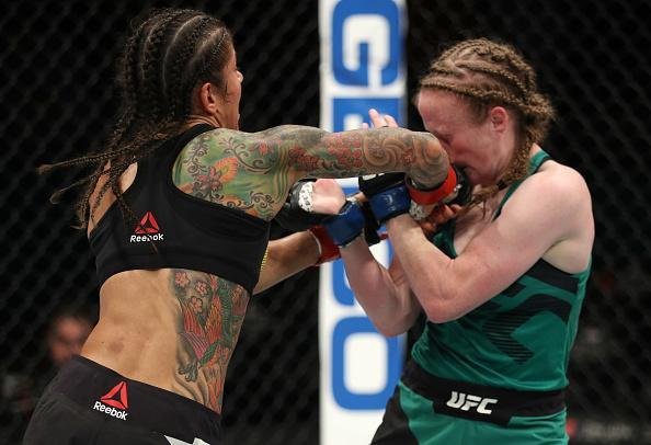 Por deciso unnime (triplo 30 a 27), Ju Thai derrotou a norte-americana J. J. Aldrich no UFC Fight Night 102 e se recuperou da derrota de abril para Carla Esparza