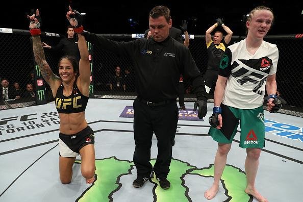 Por deciso unnime (triplo 30 a 27), Ju Thai derrotou a norte-americana J. J. Aldrich no UFC Fight Night 102 e se recuperou da derrota de abril para Carla Esparza