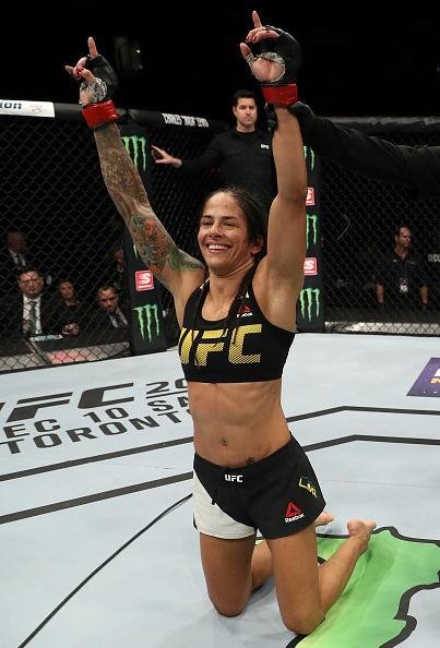 Por deciso unnime (triplo 30 a 27), Ju Thai derrotou a norte-americana J. J. Aldrich no UFC Fight Night 102 e se recuperou da derrota de abril para Carla Esparza