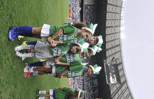 O Mineiro foi palco de homenagens s vtimas da tragdia com o avio da delegao da Chapecoense antes e durante Cruzeiro x Corinthians