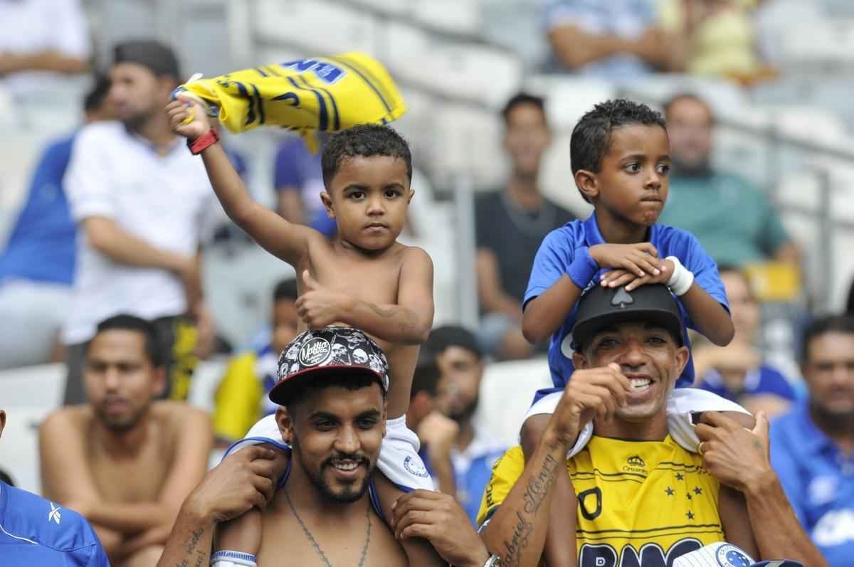 Veja imagens do primeiro tempo do jogo entre Cruzeiro e Corinthians