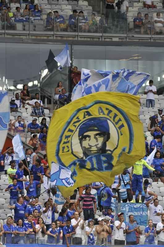 Veja imagens do primeiro tempo do jogo entre Cruzeiro e Corinthians