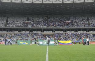 Veja imagens do primeiro tempo do jogo entre Cruzeiro e Corinthians